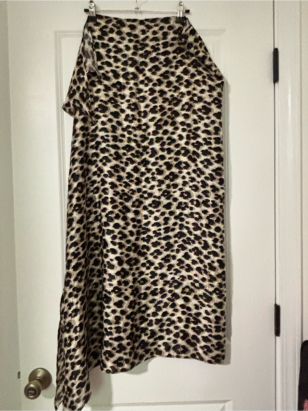 Anatomie Leopard Print Midi Skirt - Cream & Black - Picture 3 of 4